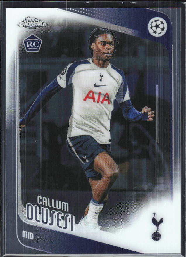 Callum Olusesi – 2025-26 Topps Chrome UEFA Club Competitions #134 – framsida