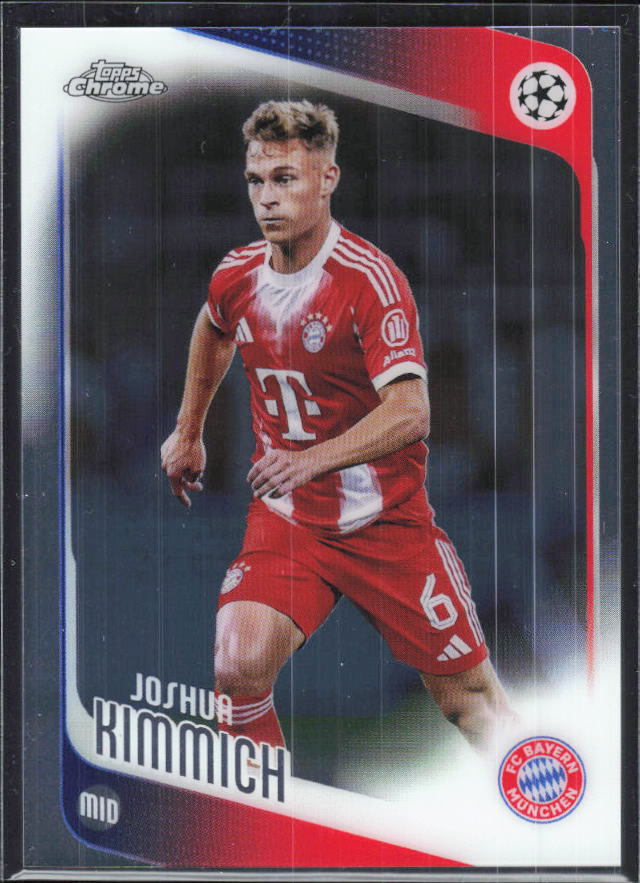 Joshua Kimmich – 2025-26 Topps Chrome UEFA Club Competitions #55 – framsida