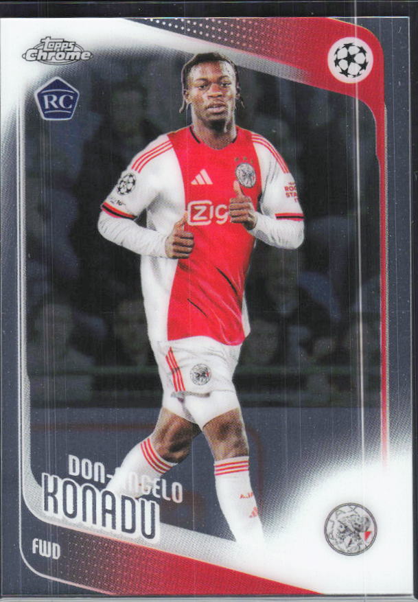 Don-Angelo Konadu – 2025-26 Topps Chrome UEFA Club Competitions #173 – framsida