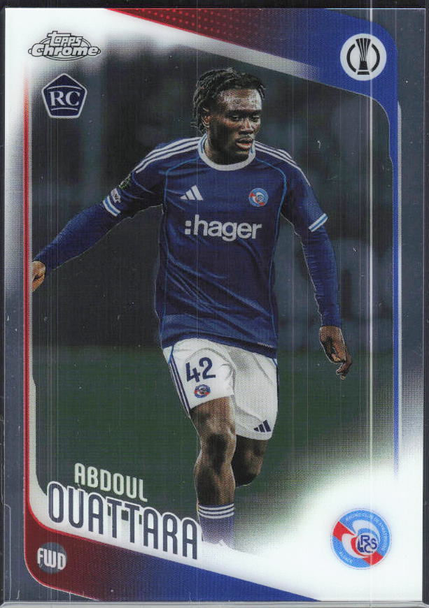 Abdoul Ouattara – 2025-26 Topps Chrome UEFA Club Competitions #114 – framsida
