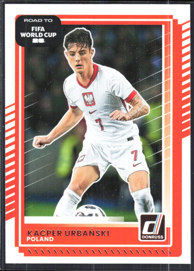 Kacper Urbanski – 2025-26 Donruss Road to FIFA World Cup #198 – framsida