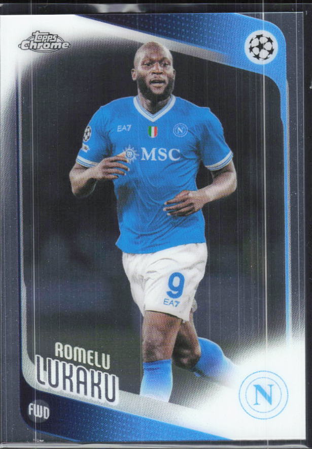 Romelu Lukaku – 2025-26 Topps Chrome UEFA Club Competitions #76 – framsida
