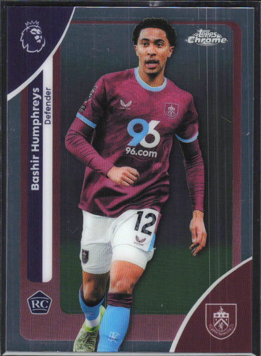 2025-26 Topps Chrome Premier League #58 Bashir Humphreys Base
