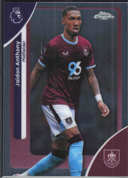 2025-26 Topps Chrome Premier League #54 Jaidon Anthony Base