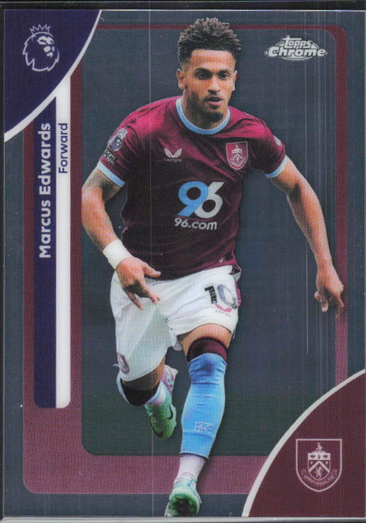 2025-26 Topps Chrome Premier League #52 Marcus Edwards Base