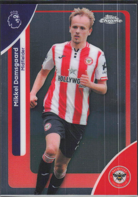 2025-26 Topps Chrome Premier League #33 Mikkel Damsgaard Base