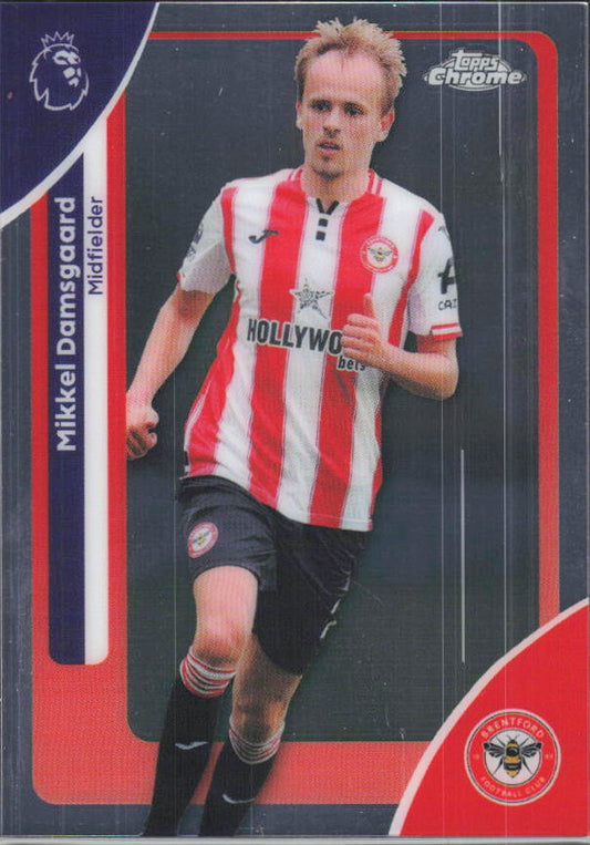 2025-26 Topps Chrome Premier League #33 Mikkel Damsgaard Base