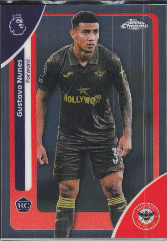 2025-26 Topps Chrome Premier League #31 Gustavo Nunes Base