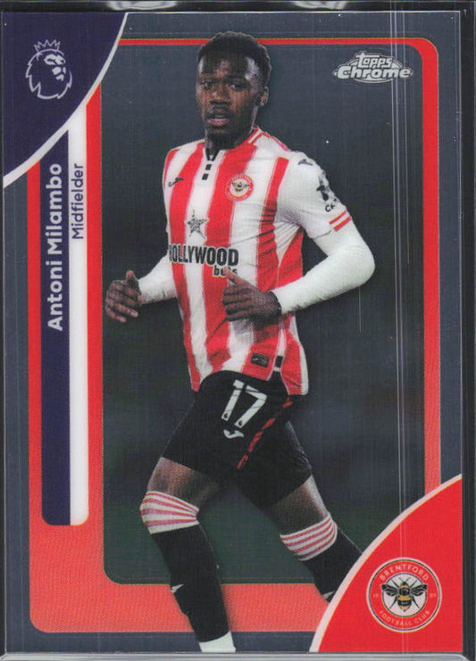 2025-26 Topps Chrome Premier League #40 Antoni Milambo Base
