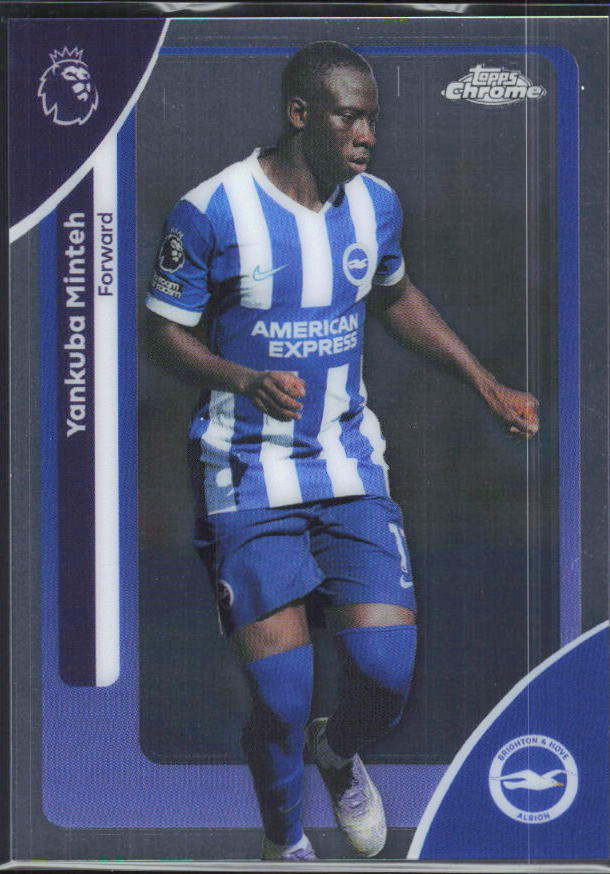 2025-26 Topps Chrome Premier League #47 Yankuba Minteh Base