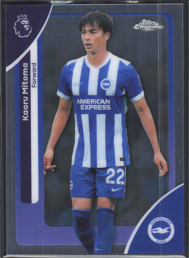 2025-26 Topps Chrome Premier League #45 Kaoru Mitoma Base