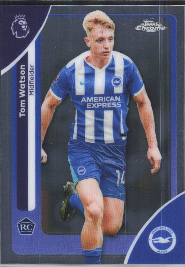 2025-26 Topps Chrome Premier League #44 Tom Watson Base