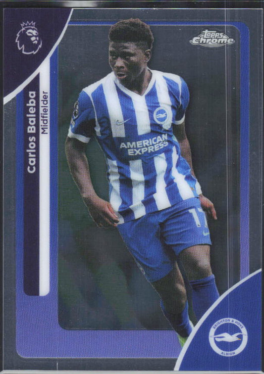 2025-26 Topps Chrome Premier League #46 Carlos Baleba Base