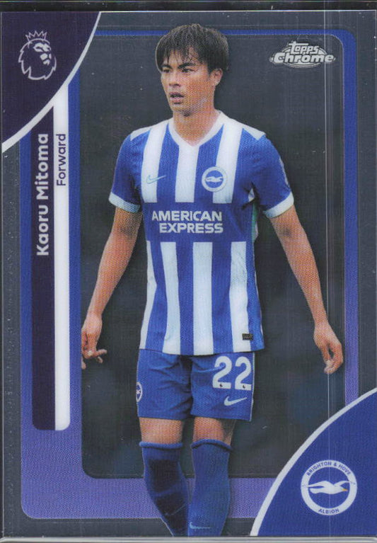 2025-26 Topps Chrome Premier League #45 Kaoru Mitoma Base