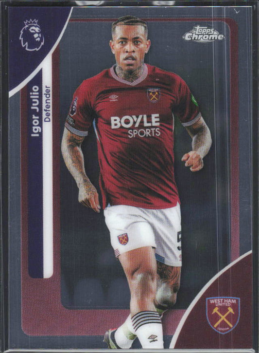 2025-26 Topps Chrome Premier League #184 Igor Julio Base