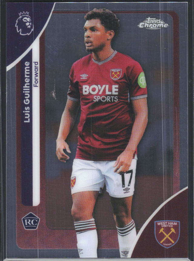 2025-26 Topps Chrome Premier League #185 Luis Guilherme Base