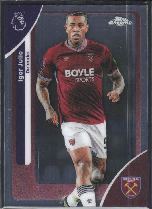 2025-26 Topps Chrome Premier League #184 Igor Julio Base