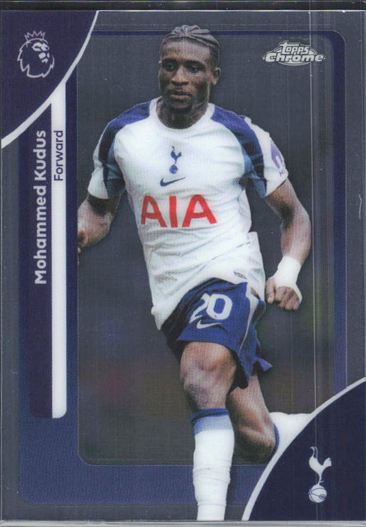 2025-26 Topps Chrome Premier League #176 Mohammed Kudus Base