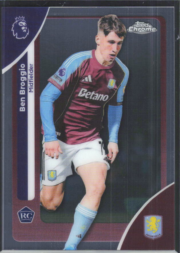 2025-26 Topps Chrome Premier League #21 Ben Broggio Base