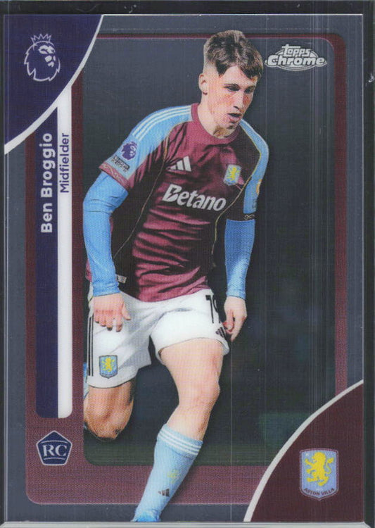 2025-26 Topps Chrome Premier League #21 Ben Broggio Base