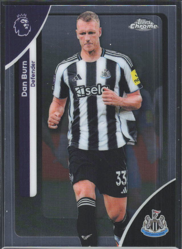 2025-26 Topps Chrome Premier League #142 Dan Burn Base