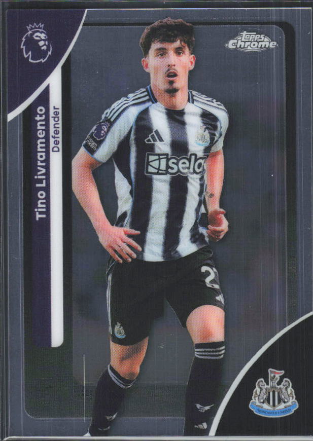 2025-26 Topps Chrome Premier League #150 Tino Livramento Base