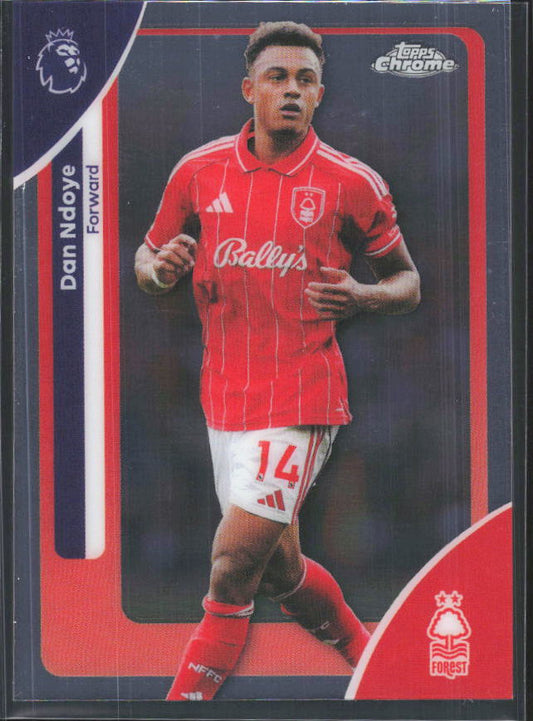 2025-26 Topps Chrome Premier League #153 Dan Ndoye Base