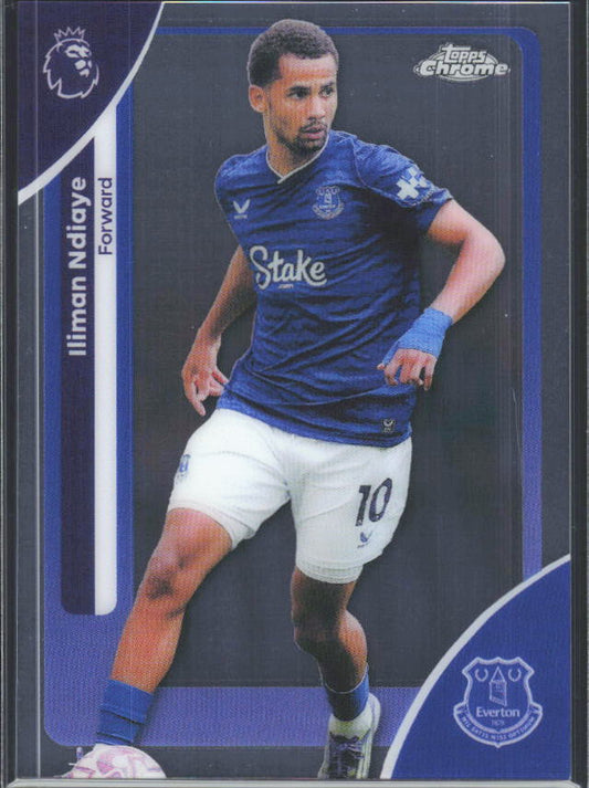 2025-26 Topps Chrome Premier League #82 Iliman Ndiaye Base