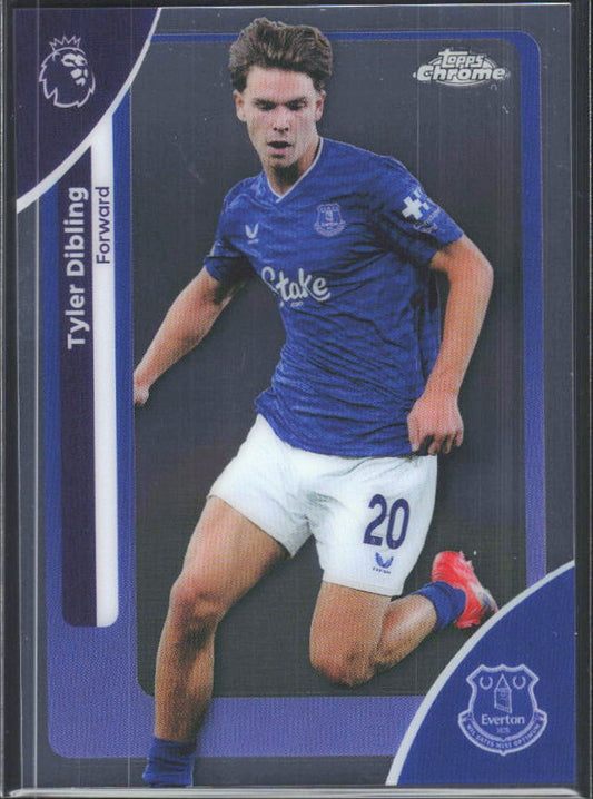 2025-26 Topps Chrome Premier League #88 Tyler Dibling Base