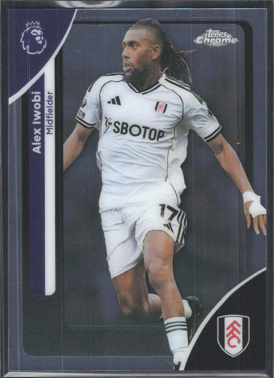 2025-26 Topps Chrome Premier League #94 Alex Iwobi Base