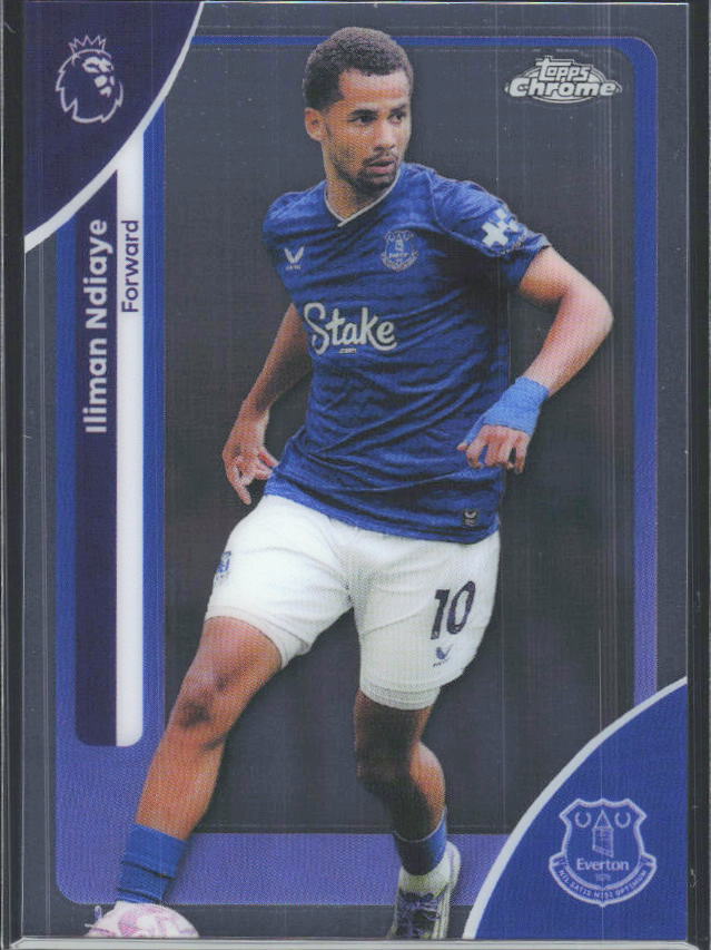 2025-26 Topps Chrome Premier League #82 Iliman Ndiaye Base