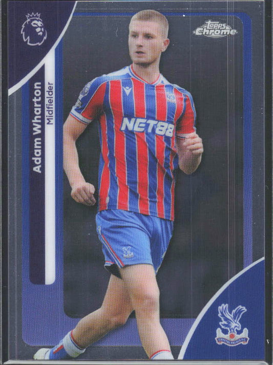 2025-26 Topps Chrome Premier League #77 Adam Wharton Base