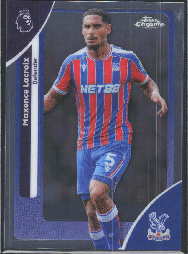 2025-26 Topps Chrome Premier League #78 Maxence Lacroix Base