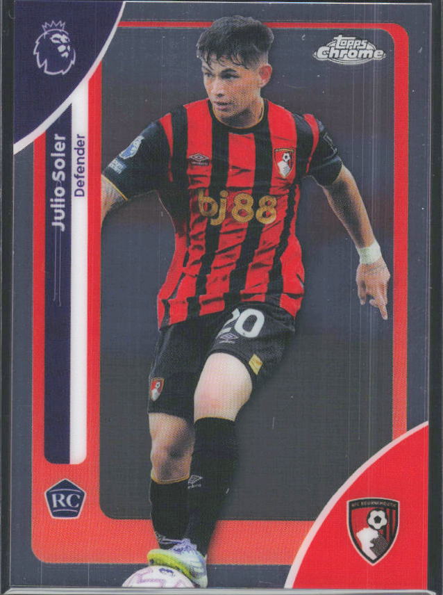 2025-26 Topps Chrome Premier League #5 Julio Soler Base