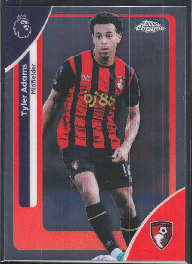 2025-26 Topps Chrome Premier League #2 Tyler Adams Base