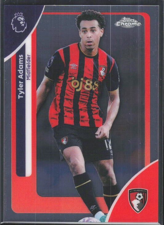 2025-26 Topps Chrome Premier League #2 Tyler Adams Base