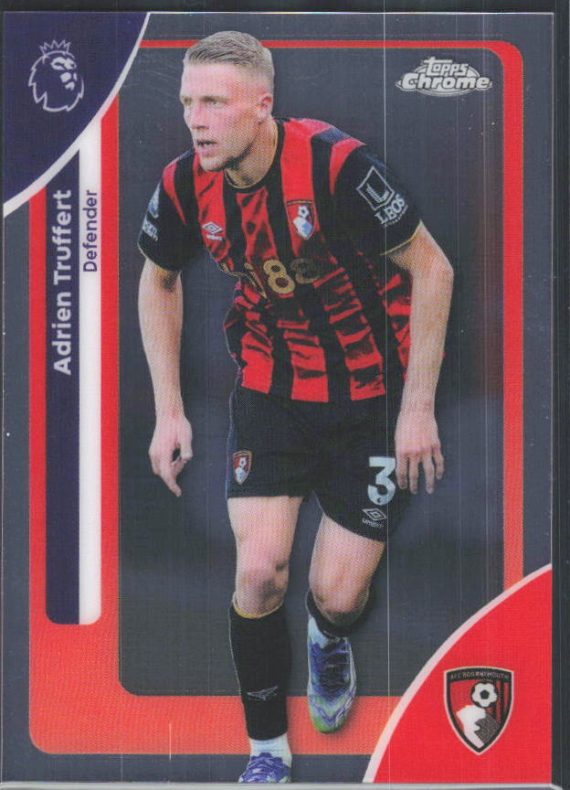 2025-26 Topps Chrome Premier League #10 Adrien Truffert Base