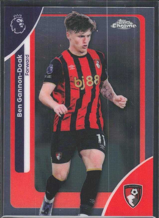 2025-26 Topps Chrome Premier League #9 Ben Gannon-Doak Base