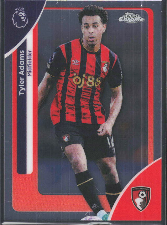 2025-26 Topps Chrome Premier League #2 Tyler Adams Base