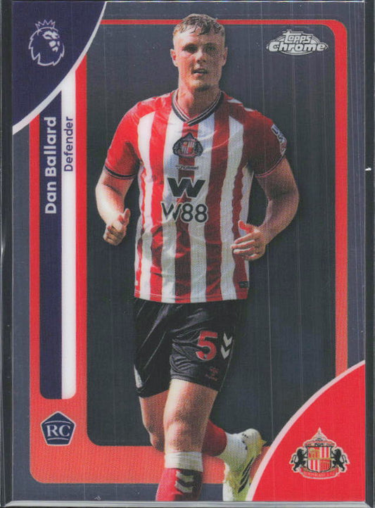2025-26 Topps Chrome Premier League #165 Dan Ballard Base