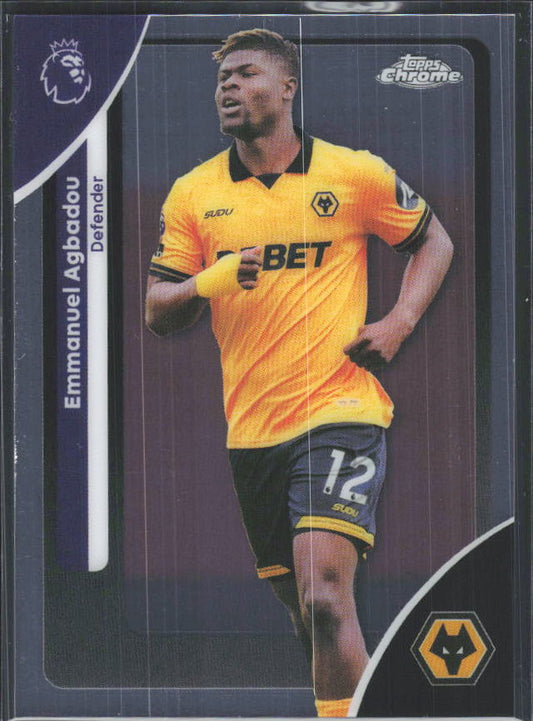 2025-26 Topps Chrome Premier League #198 Emmanuel Agbadou Base