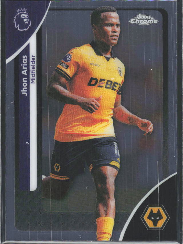 2025-26 Topps Chrome Premier League #195 Jhon Arias Base