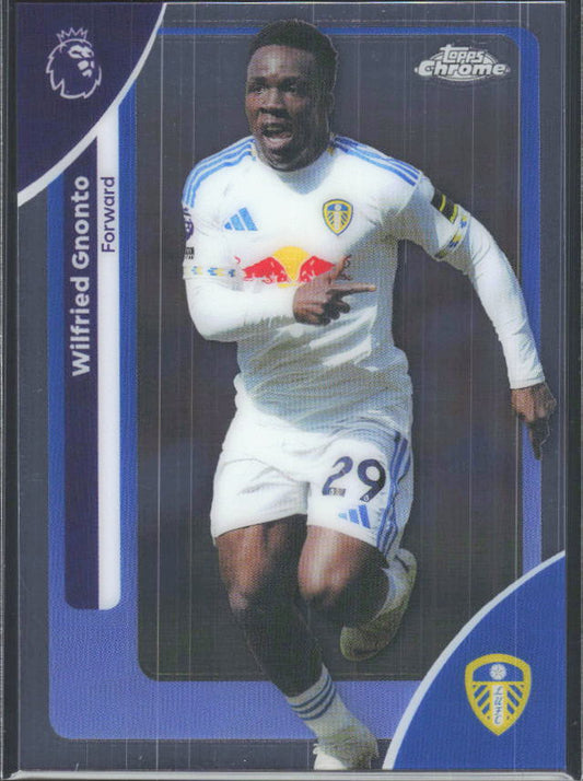 2025-26 Topps Chrome Premier League #106 Wilfried Gnonto Base