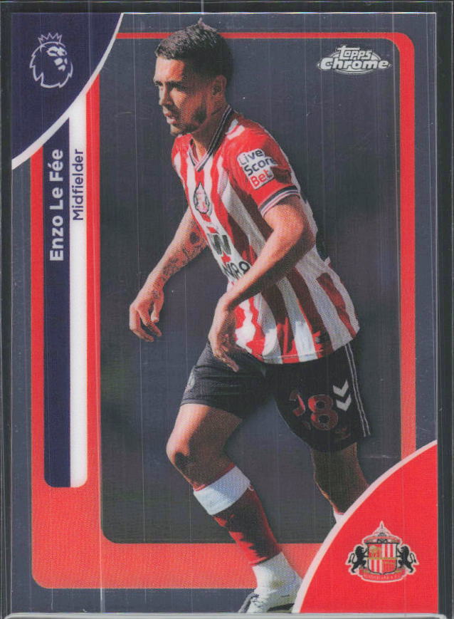 2025-26 Topps Chrome Premier League #167 Enzo Le Fée Base
