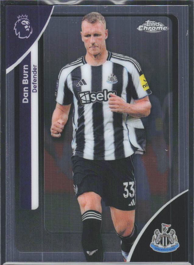 2025-26 Topps Chrome Premier League #142 Dan Burn Base