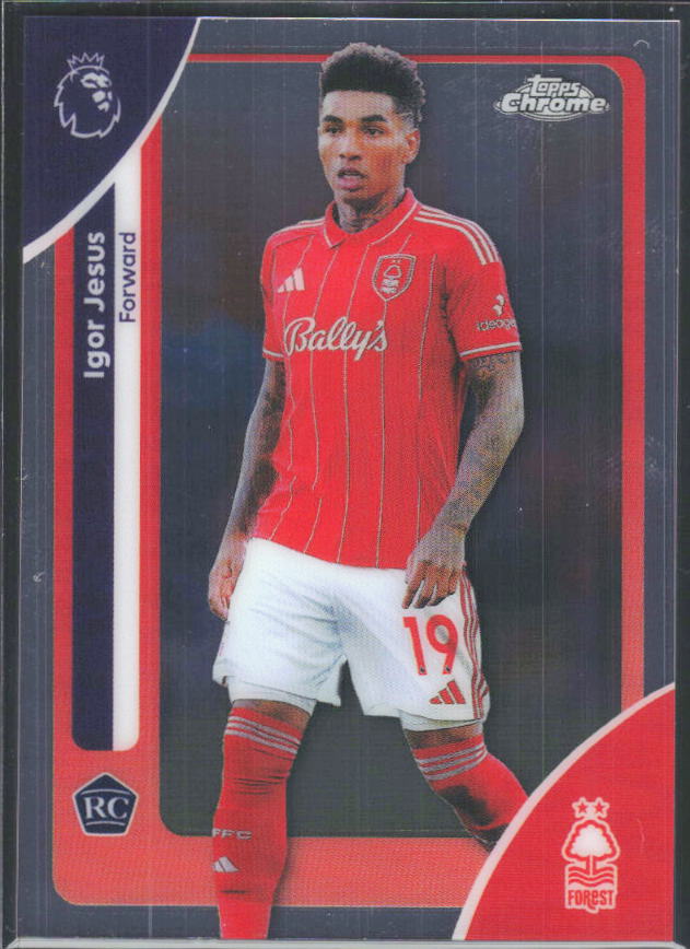 2025-26 Topps Chrome Premier League #151 Igor Jesus Base