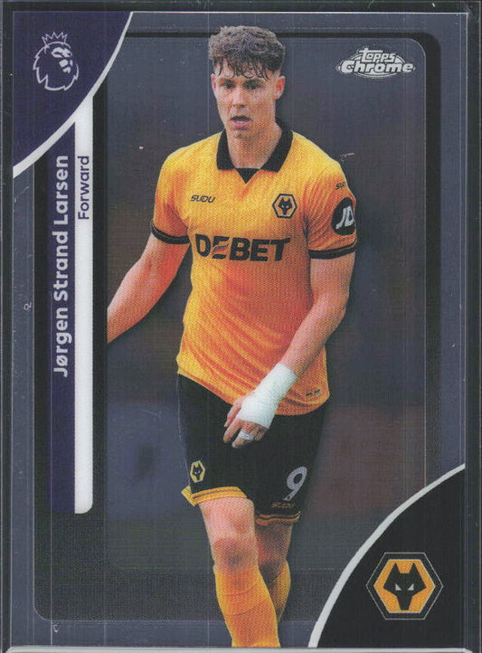 2025-26 Topps Chrome Premier League #193 Jørgen Strand Larsen Base
