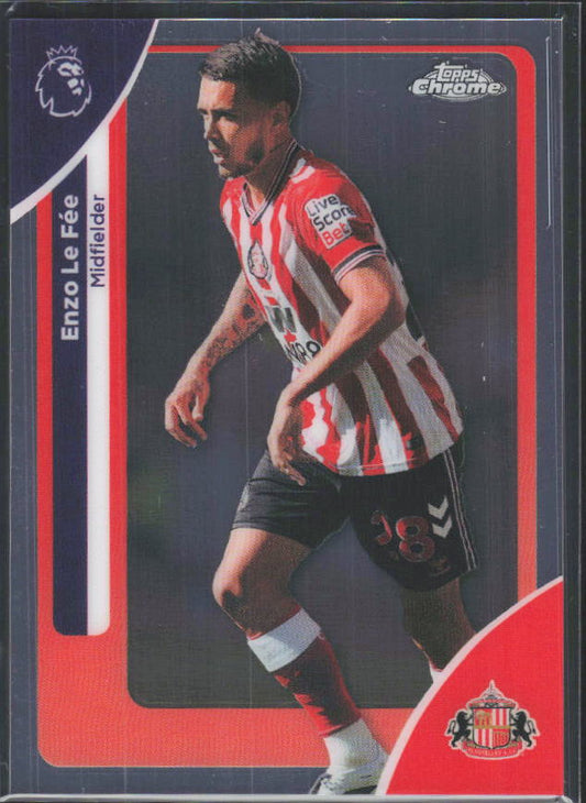 2025-26 Topps Chrome Premier League #167 Enzo Le Fée Base