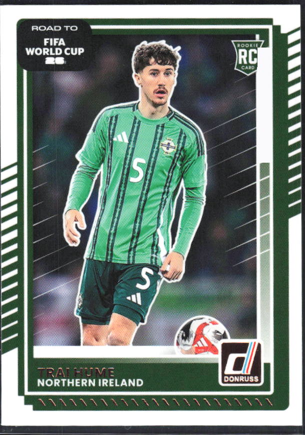 2025-26 Donruss Road to FIFA World Cup #46 Trai Hume Base