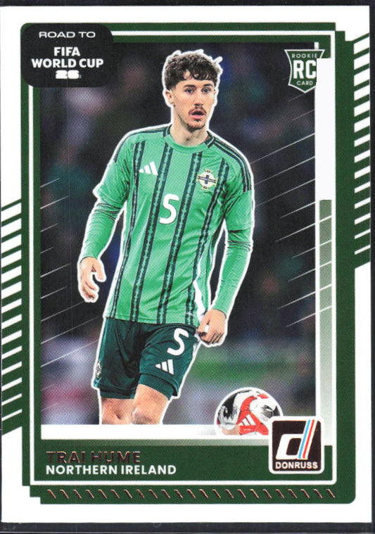2025-26 Donruss Road to FIFA World Cup #46 Trai Hume Base